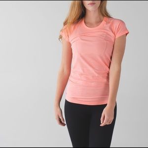 Lululemon Swiftly Tech Heathered Grapefruit